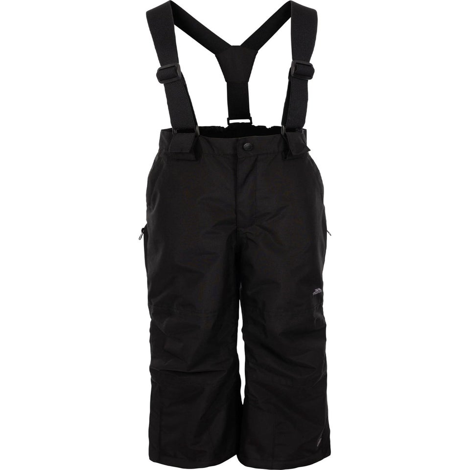 Trespass Kids Black Rumi Ski Trousers (2-12yrs)