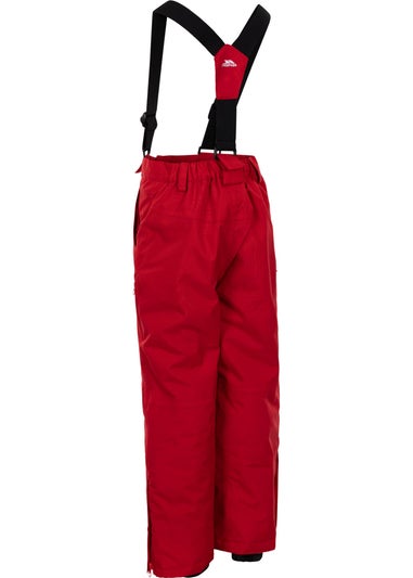Trespass Kids Red Rumi Ski Trousers (2-12yrs)