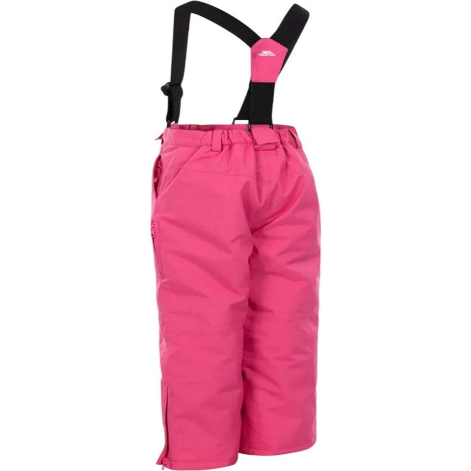Trespass Kids Soft Pink Rumi Ski Trousers (2-12yrs)