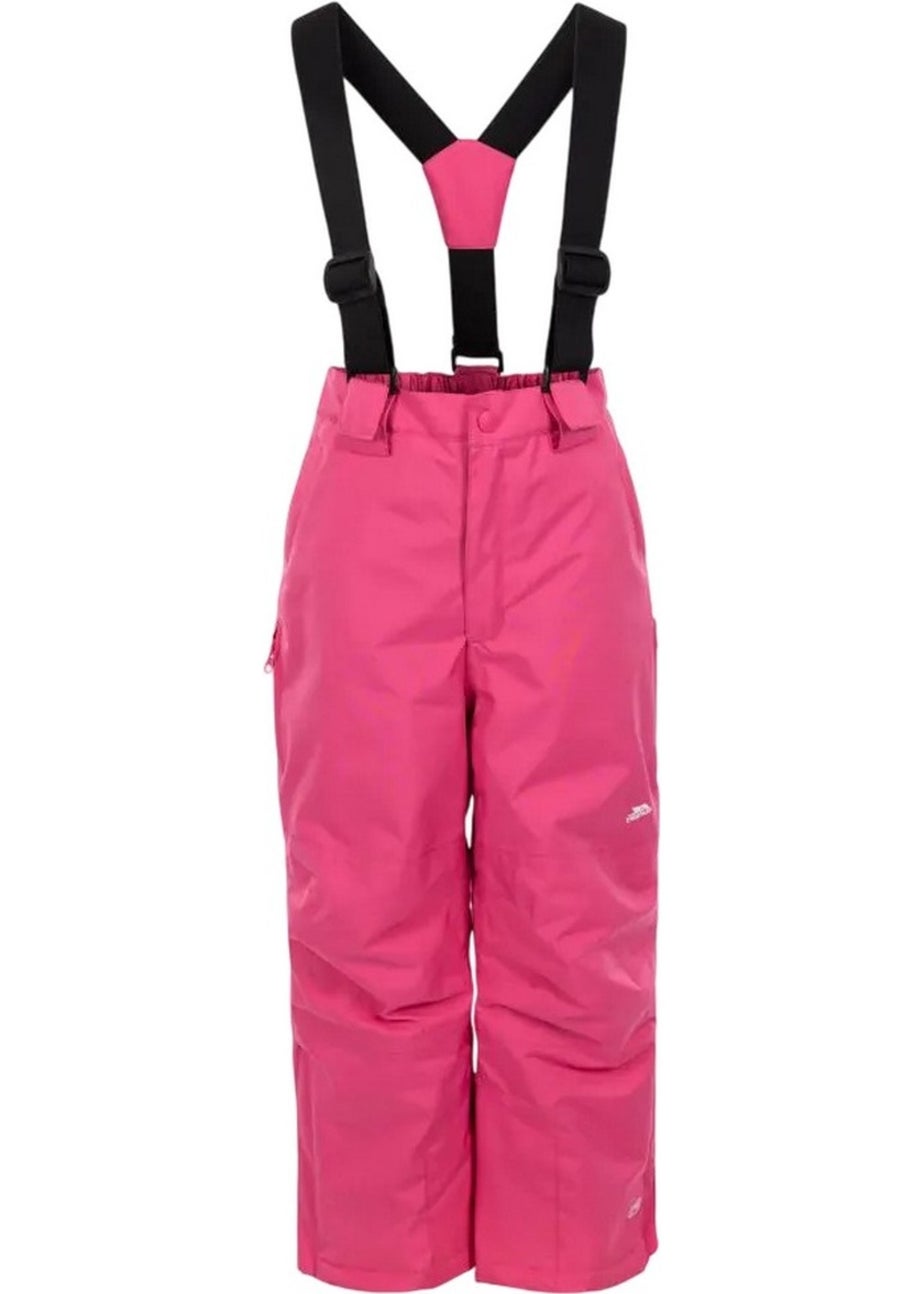 Trespass Kids Soft Pink Rumi Ski Trousers (2-12yrs)