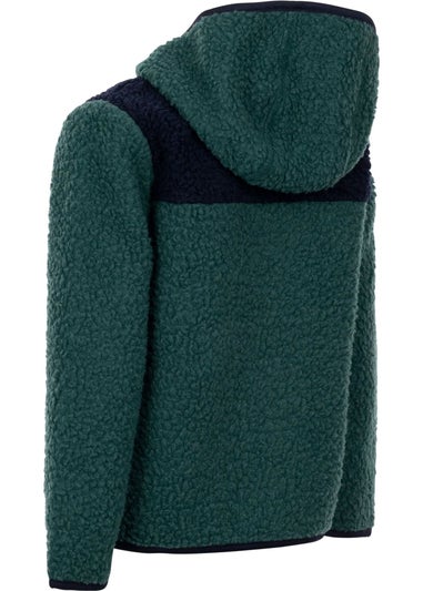 Trespass Kids Green Lindenn Fleece Jacket (2-12yrs)