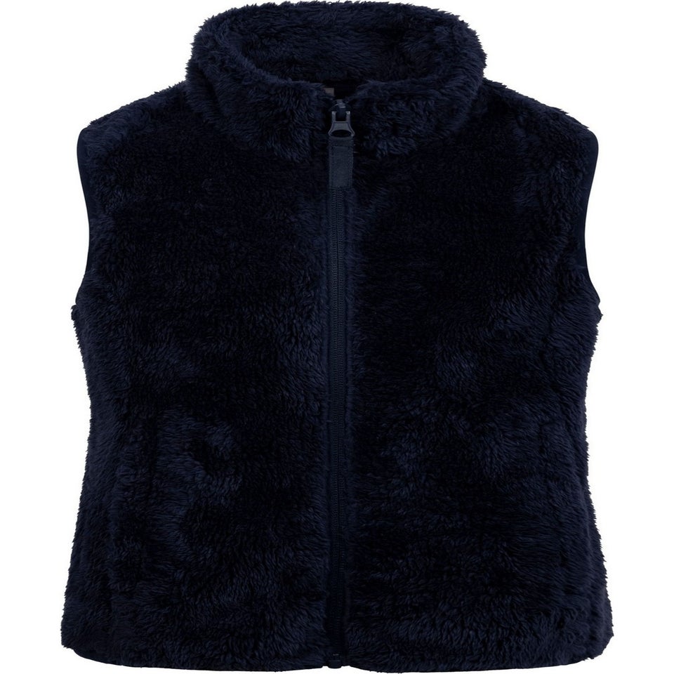 Trespass Kids Navy Porru Fleece Gilet (2-12yrs)