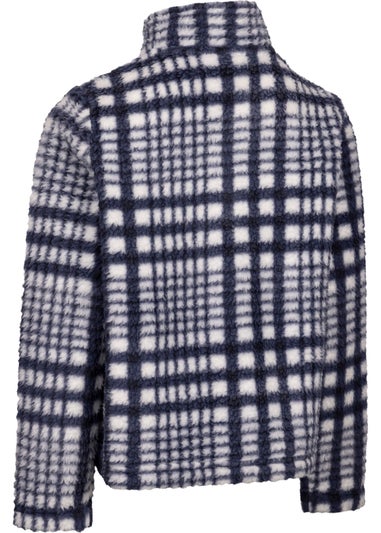 Trespass Kids Navy Booker AT200 Half Zip Fleece Top (2-12yrs)