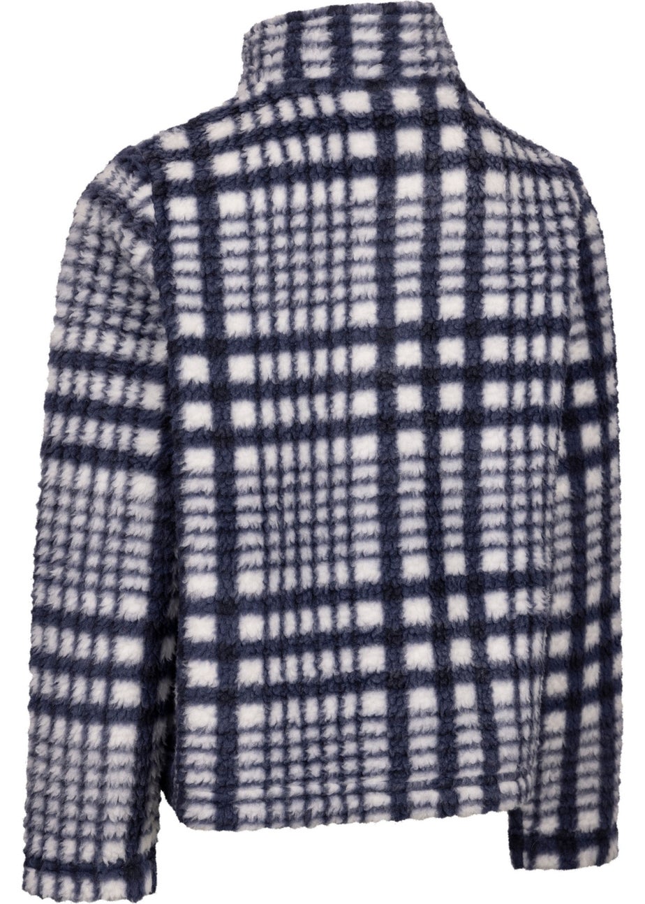 Trespass Kids Navy Booker AT200 Half Zip Fleece Top (2-12yrs)