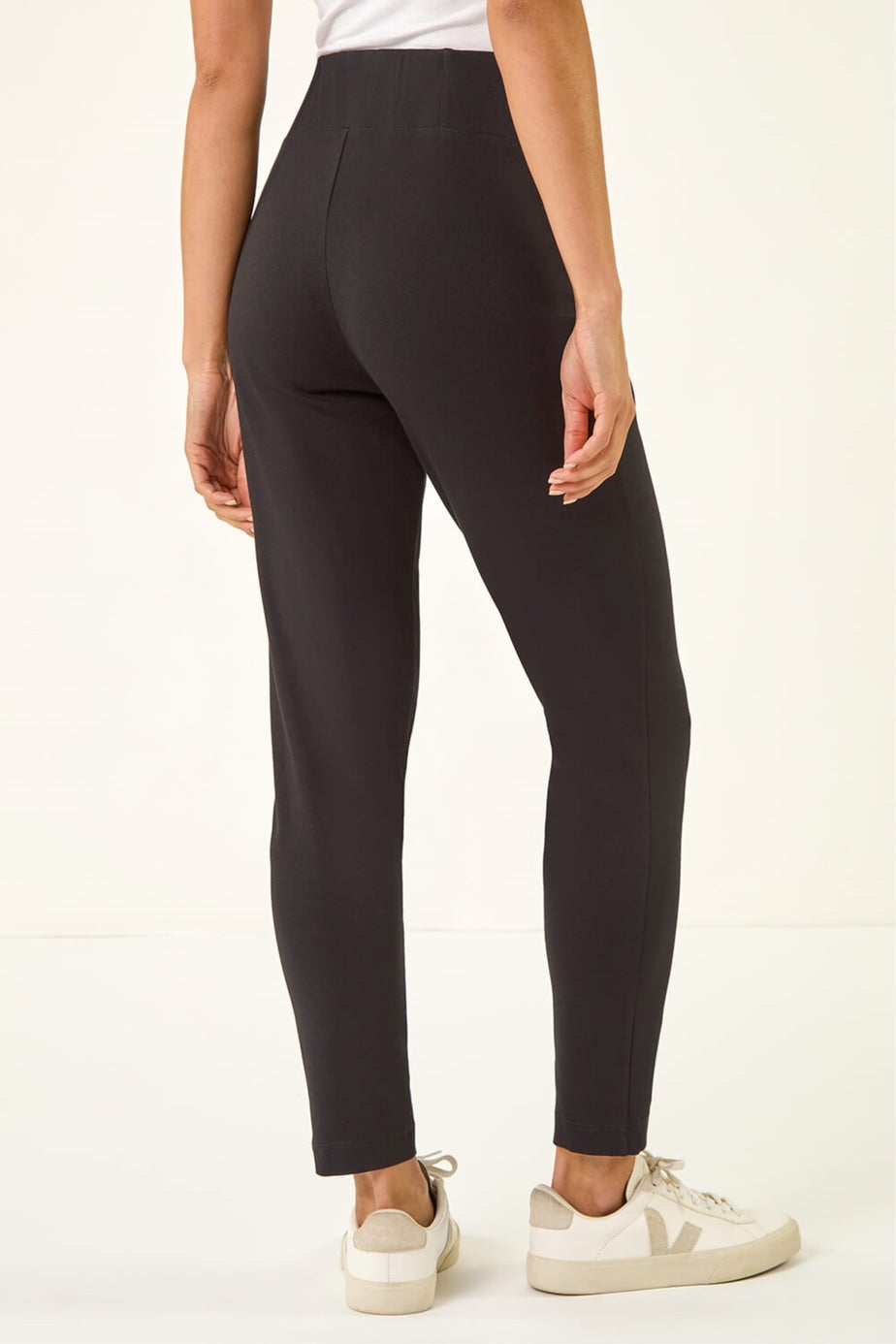 Roman Black Petite Essential Stretch Shaped Leggings