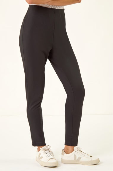 Roman Black Petite Essential Stretch Shaped Leggings