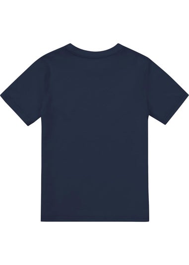 Disney Boys Navy Mickey Mouse Text T-Shirt (3-8yrs)