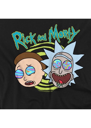 Rick & Morty Black Blown Minds T-Shirt
