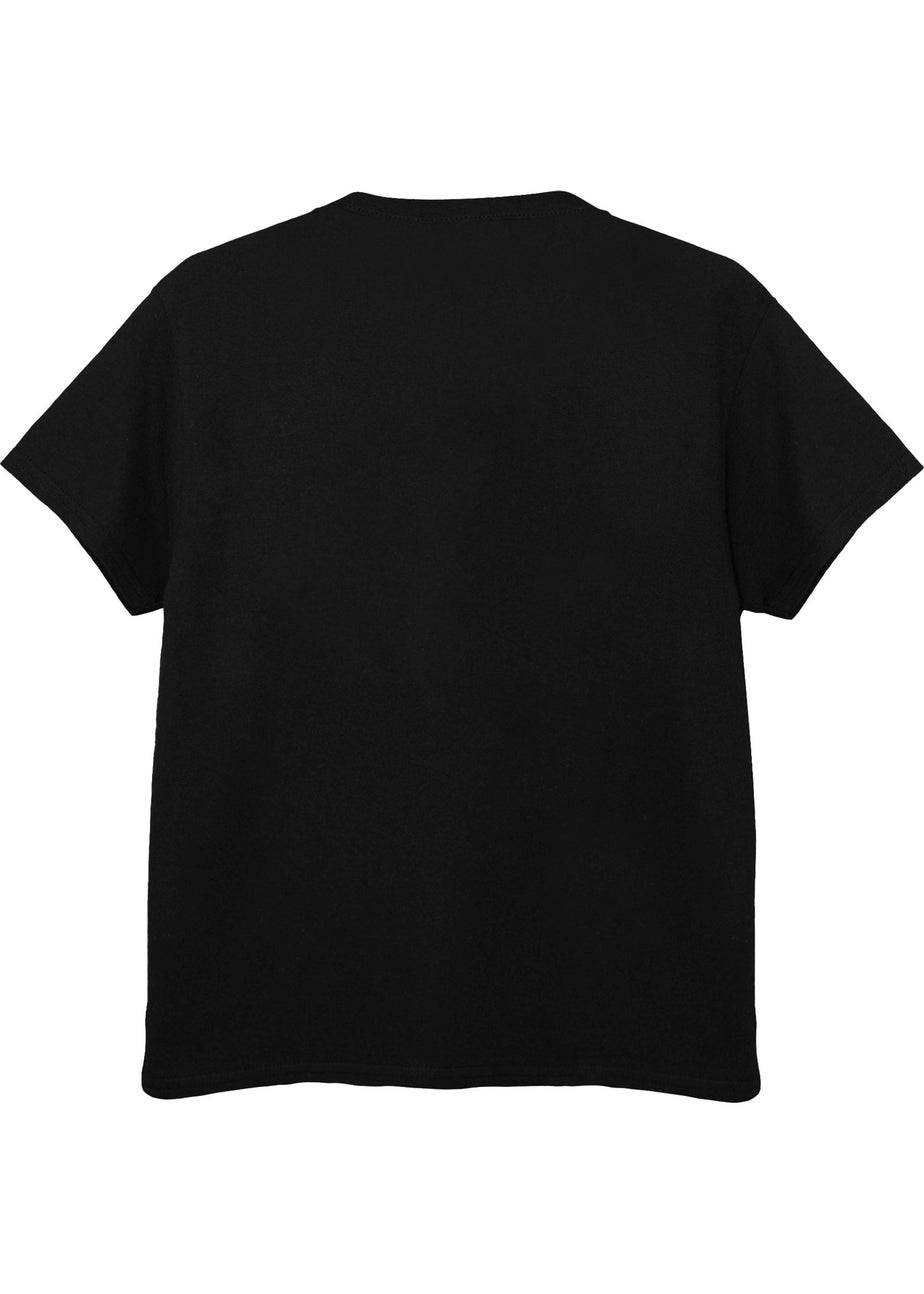 Disney Girls Charcoal Minnie Mouse Bow T-Shirt (3-8yrs)