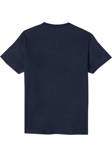 Jurassic Park Navy Camo Logo T-Shirt