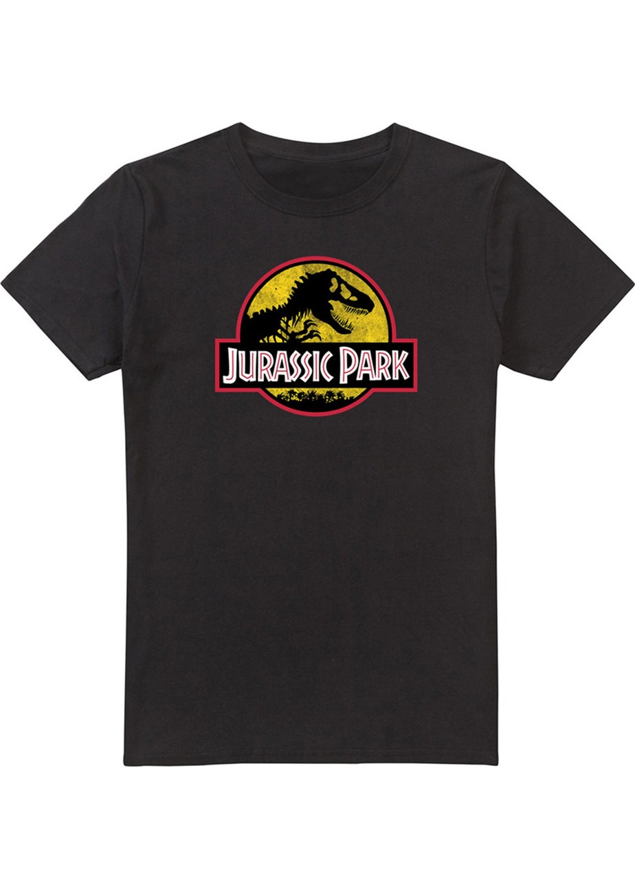 Jurassic Park Black Logo T-Shirt