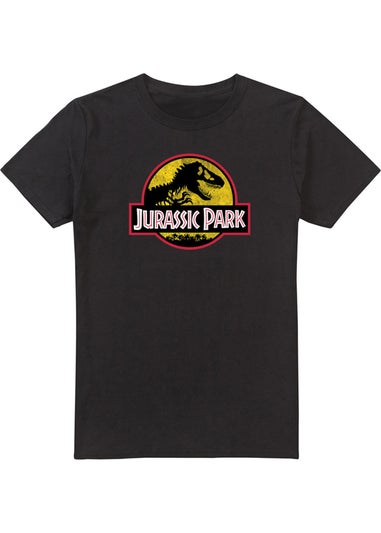 Jurassic Park Black Logo T-Shirt