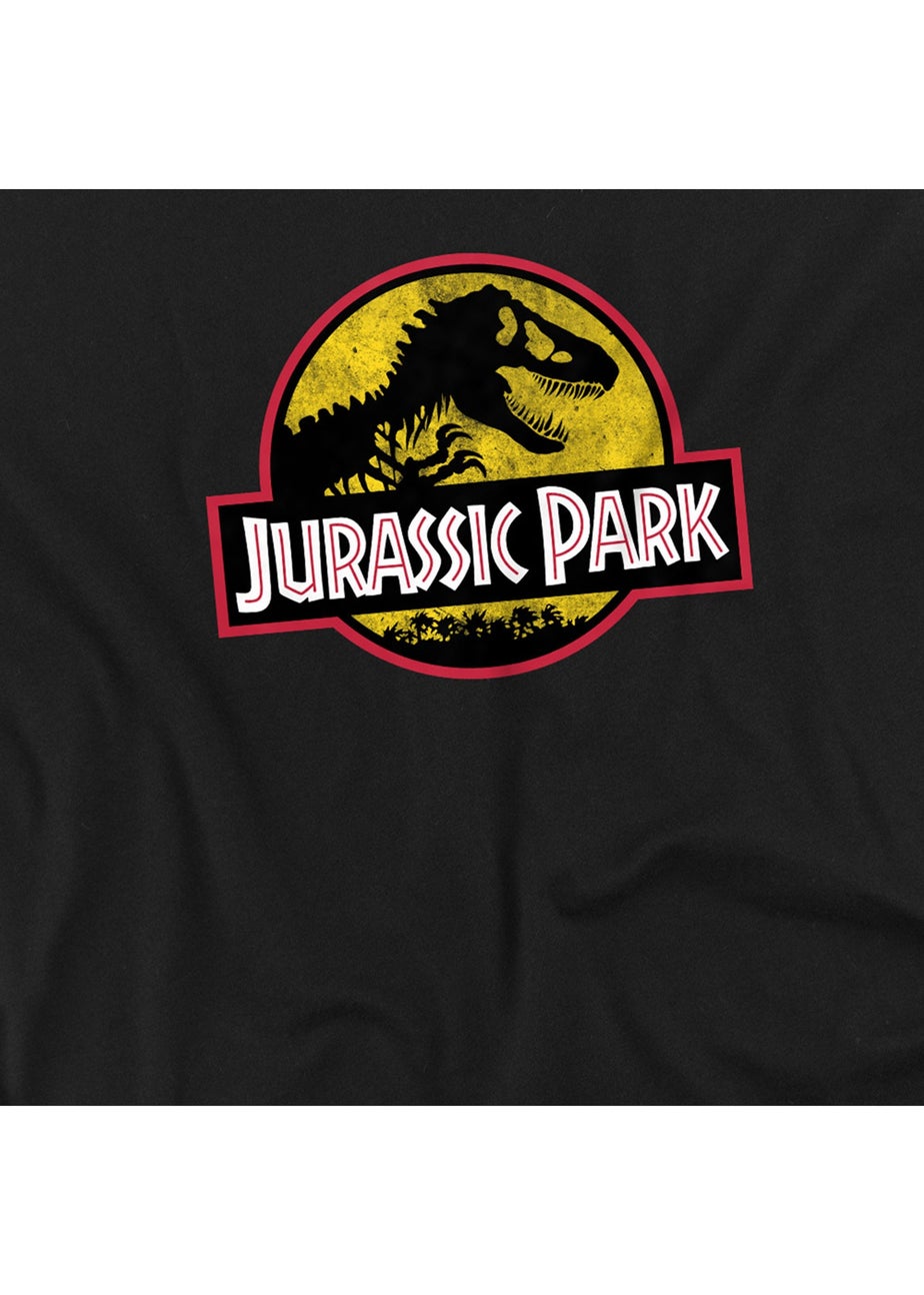Jurassic Park Black Logo T-Shirt