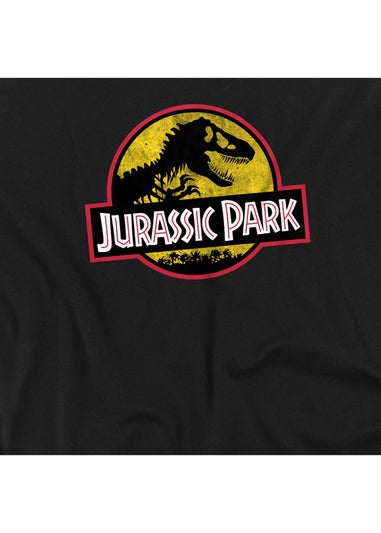 Jurassic Park Black Logo T-Shirt