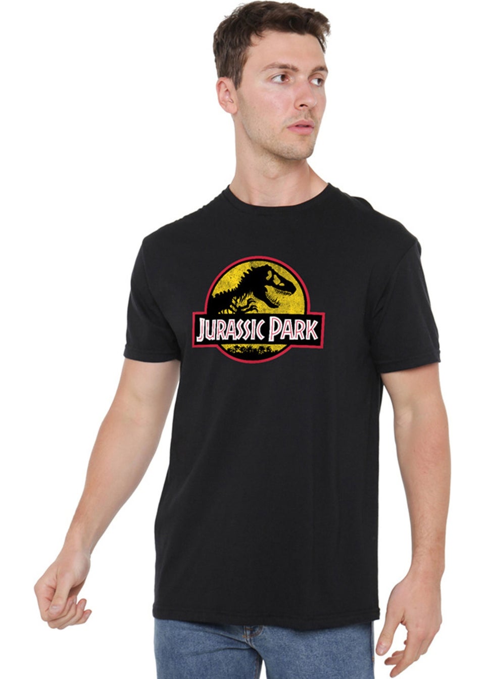 Jurassic Park Black Logo T-Shirt