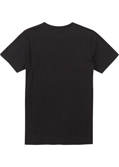 Back To The Future Black Retro T-Shirt