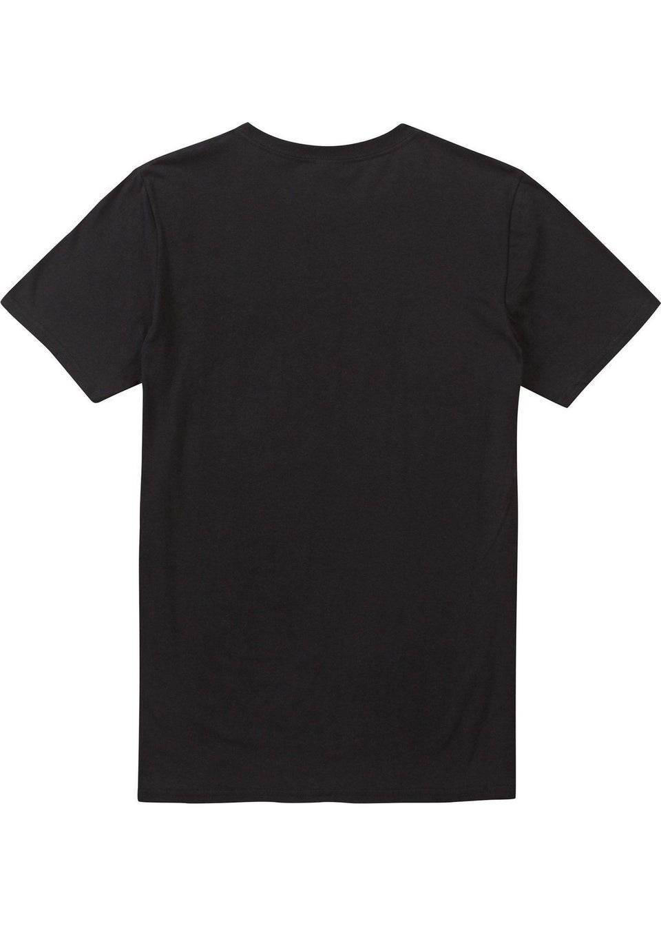 Back To The Future Black Retro T-Shirt