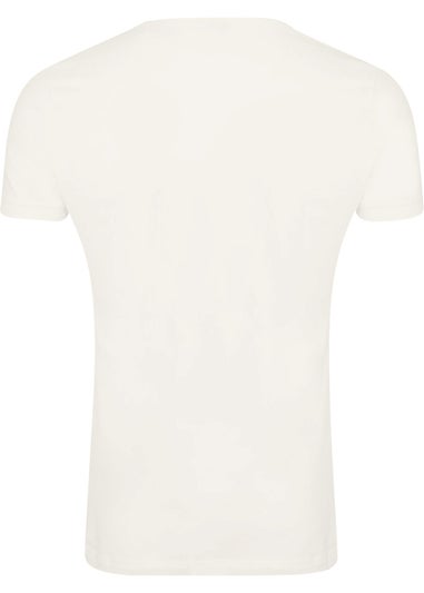 Nasa Natural Badge Cotton T-Shirt