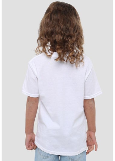 Frozen Kids White Sisters Connected By Love Elsa Anna Valentine`s Day T-Shirt (3-13yrs)