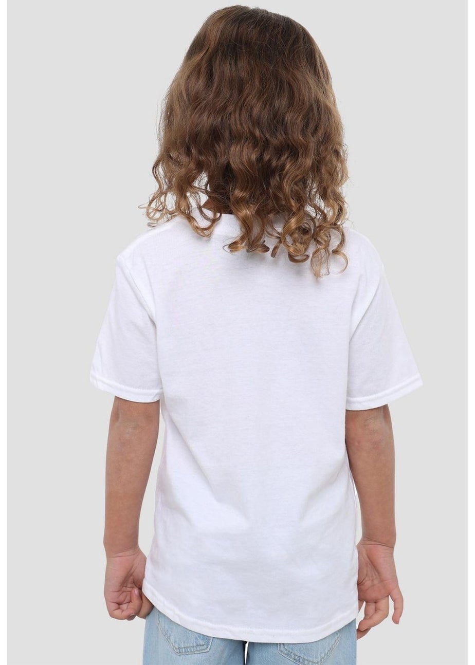 Frozen Kids White Sisters Connected By Love Elsa Anna Valentine`s Day T-Shirt (3-13yrs)