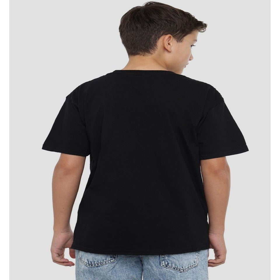 Disney The Nightmare Before Christmas Kids Black This Is Halloween Jack T-Shirt (3-13yrs)