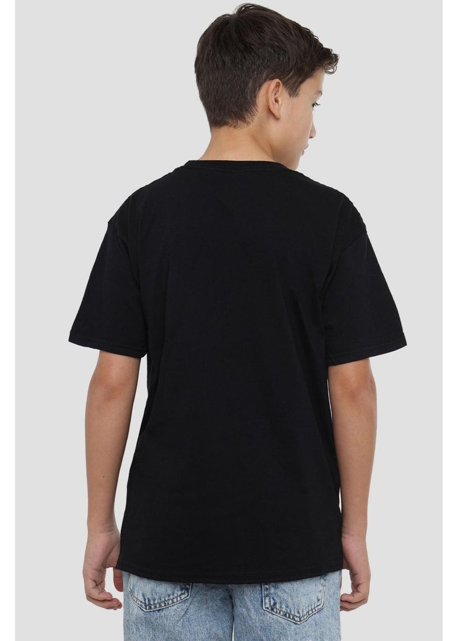 Disney The Nightmare Before Christmas Kids Black This Is Halloween Jack T-Shirt (3-13yrs)