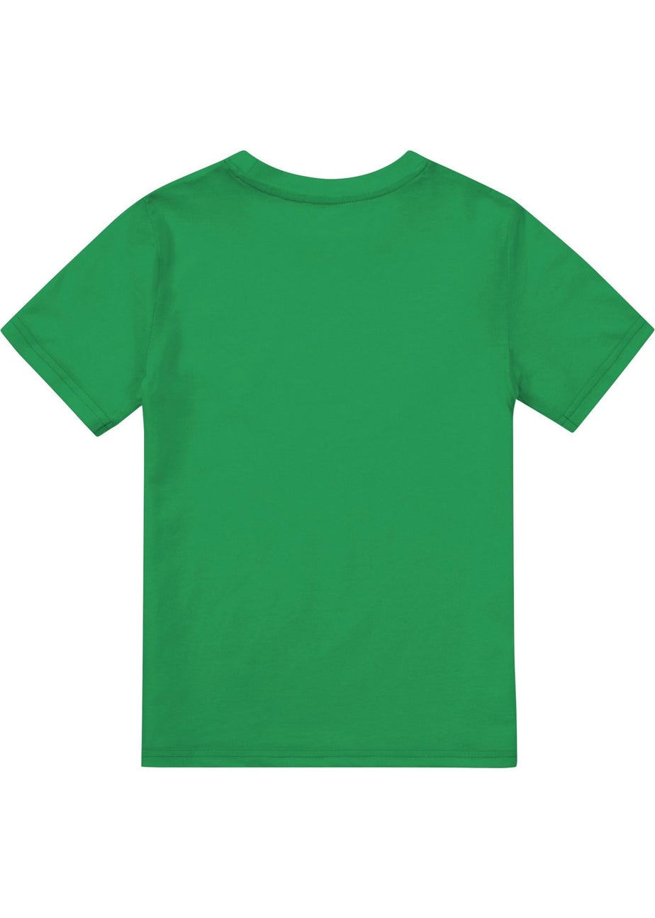 Marvel Hulk Kids Sage Green Pixel T-Shirt (3-8yrs)