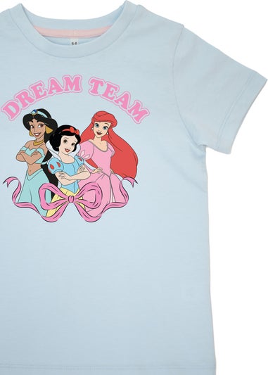 Disney Princess Dream Team Girls Blue Graphic Pyjamas (3-8 Years)