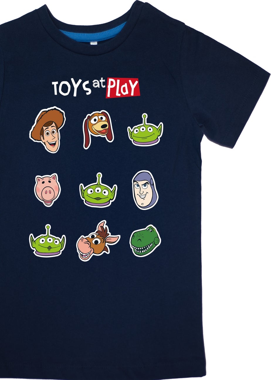 Disney Toy Story Play Boys Navy Graphic Pyjamas (3-8 Years)