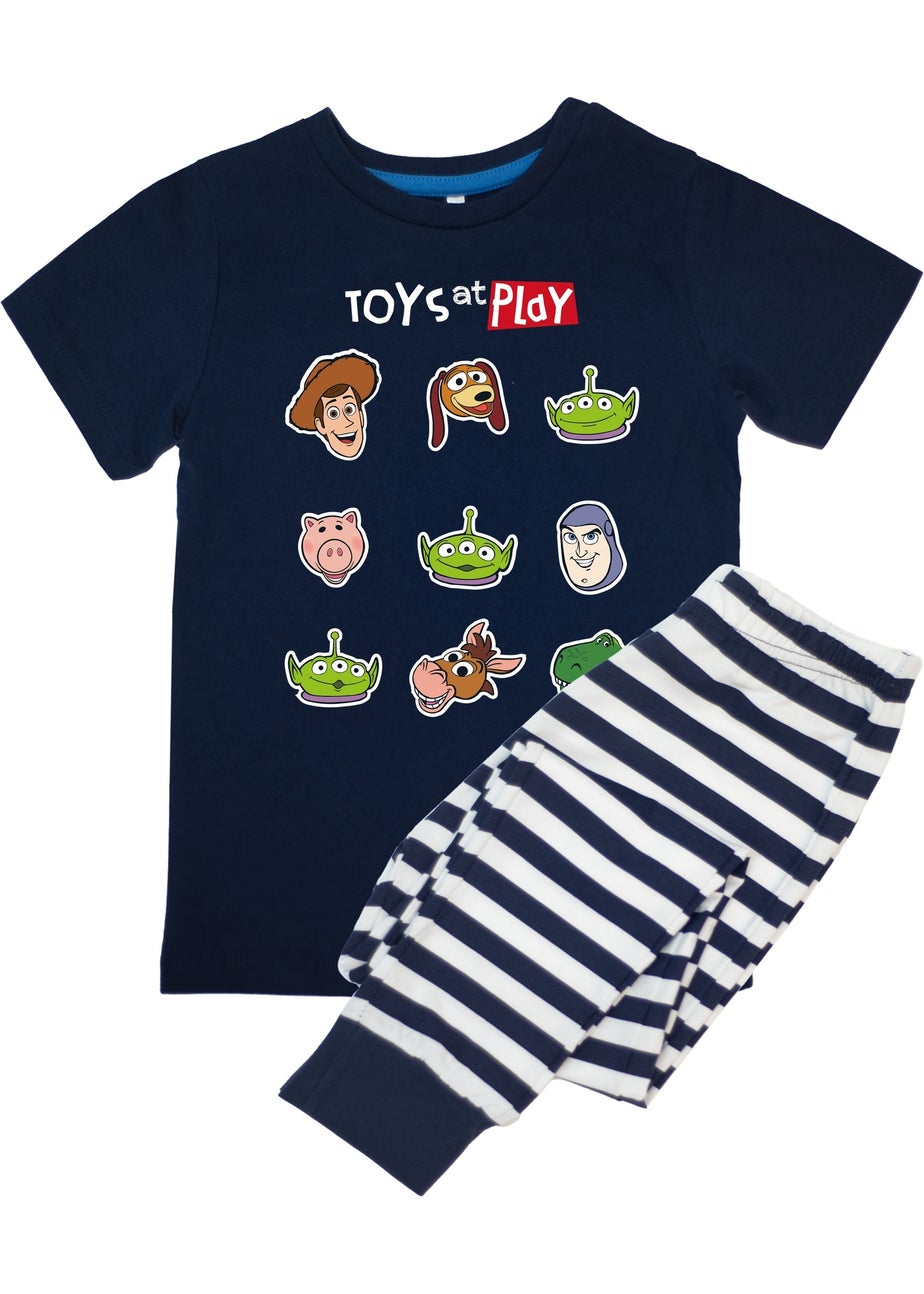 Disney Toy Story Play Boys Navy Graphic Pyjamas (3-8 Years)