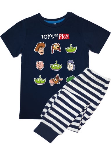 Disney Toy Story Play Boys Navy Graphic Pyjamas (3-8 Years)