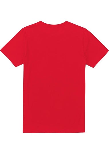 Stranger Things Red 5 Hellfire Spray Logo T-Shirt