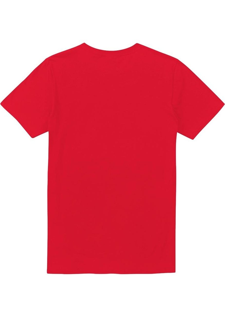 Stranger Things Red 5 Hellfire Spray Logo T-Shirt