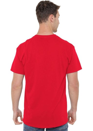 Stranger Things Red 5 Hellfire Spray Logo T-Shirt