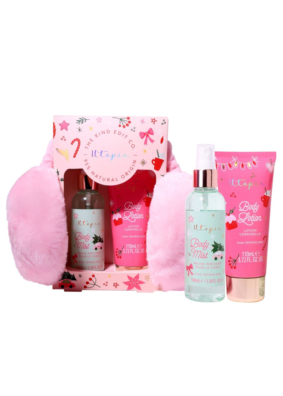 Kind Edit Co Utopia Cosy Comfort Trio Body Care Gift Set 3 Pack