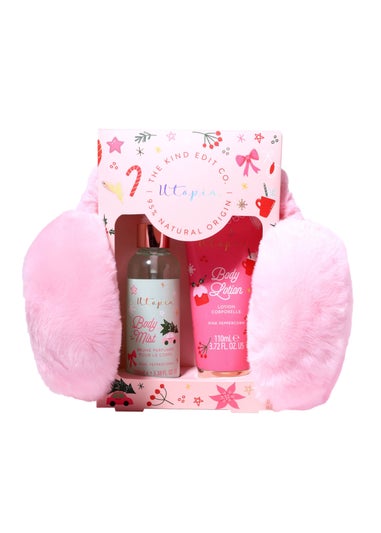 Kind Edit Co Utopia Cosy Comfort Trio Body Care Gift Set 3 Pack