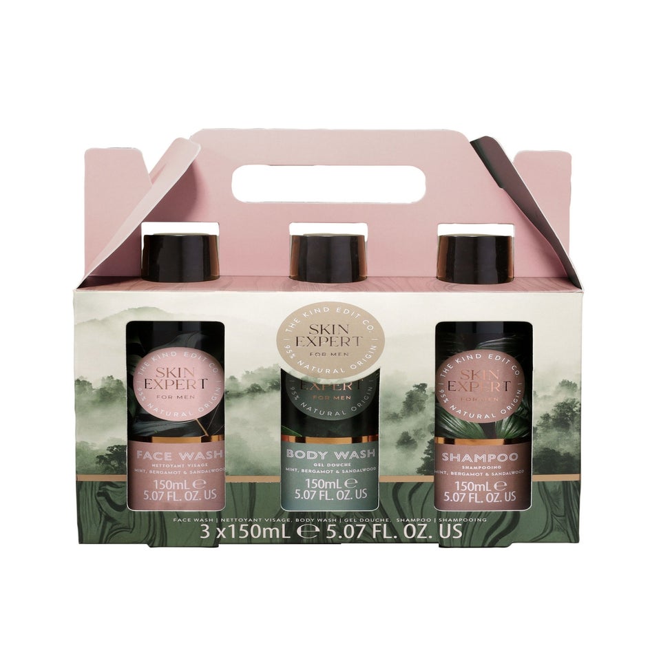 Kind Edit Co Skin Expert For Men Shower Gift Set 3PC