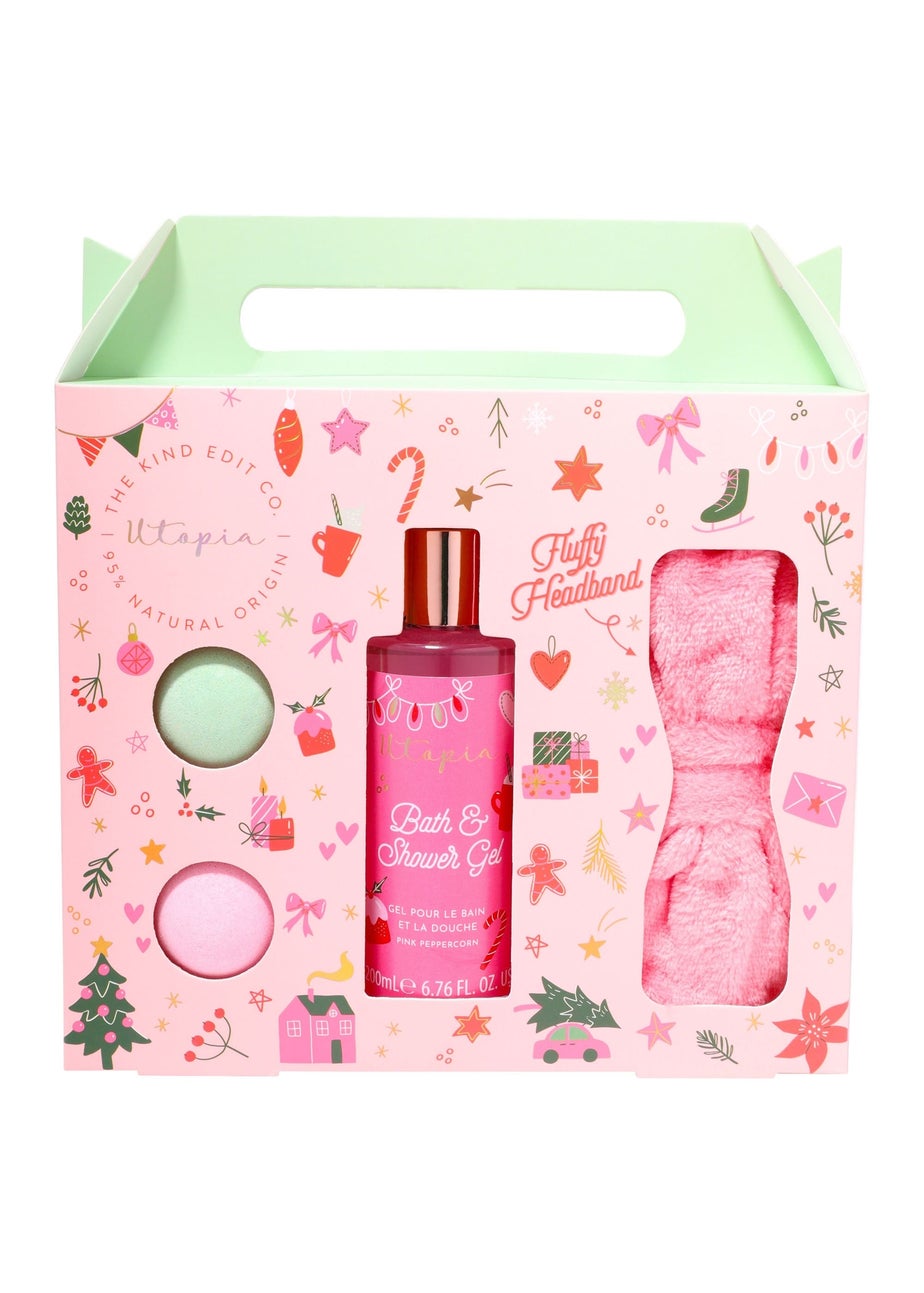 Kind Edit Co Utopia Headband & Body Care Gift Set