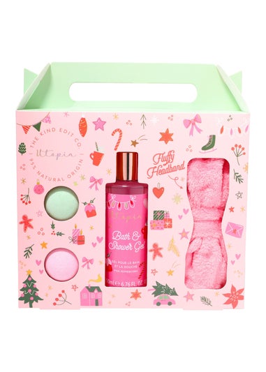 Kind Edit Co Utopia Headband & Body Care Gift Set