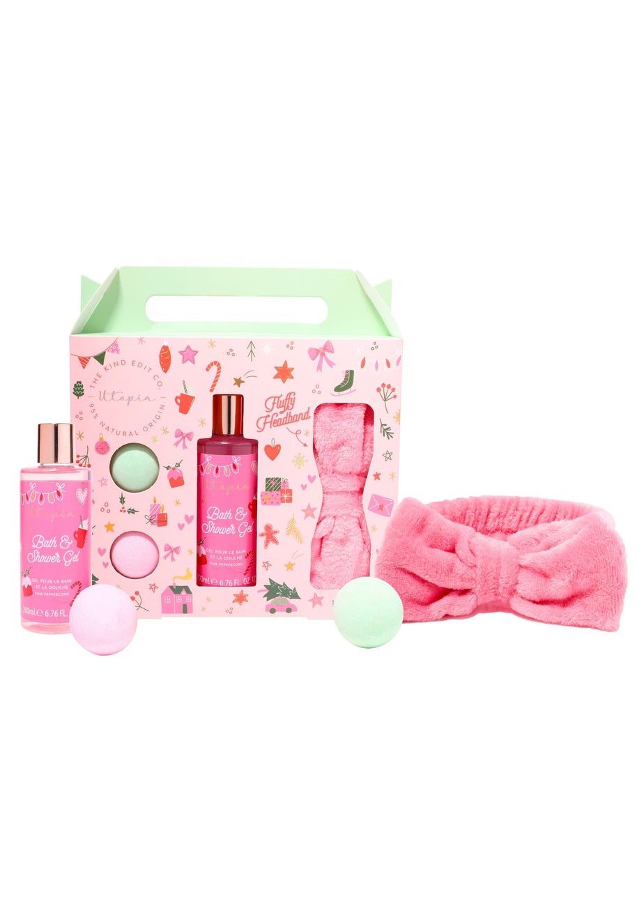 Kind Edit Co Utopia Headband & Body Care Gift Set