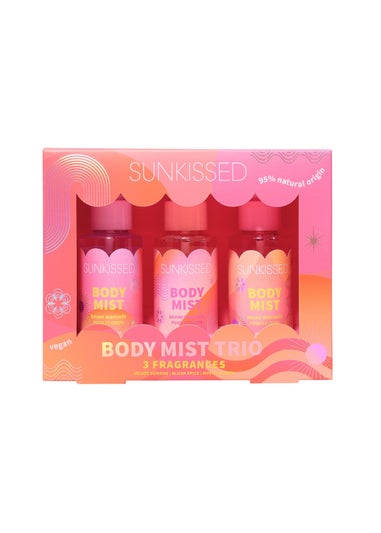 Sunkissed Body Mist Trio Fragrance Gift Set 3 x 100ml