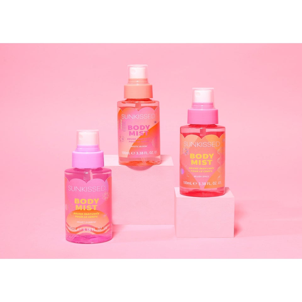 Sunkissed Body Mist Trio Fragrance Gift Set 3 x 100ml