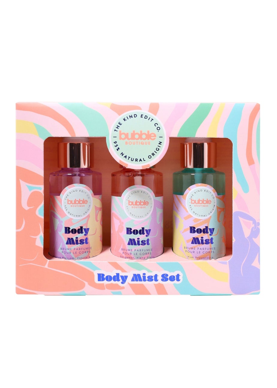 Kind Edit Co Bubble Boutique Body Mist Gift Set 3 x 100ml