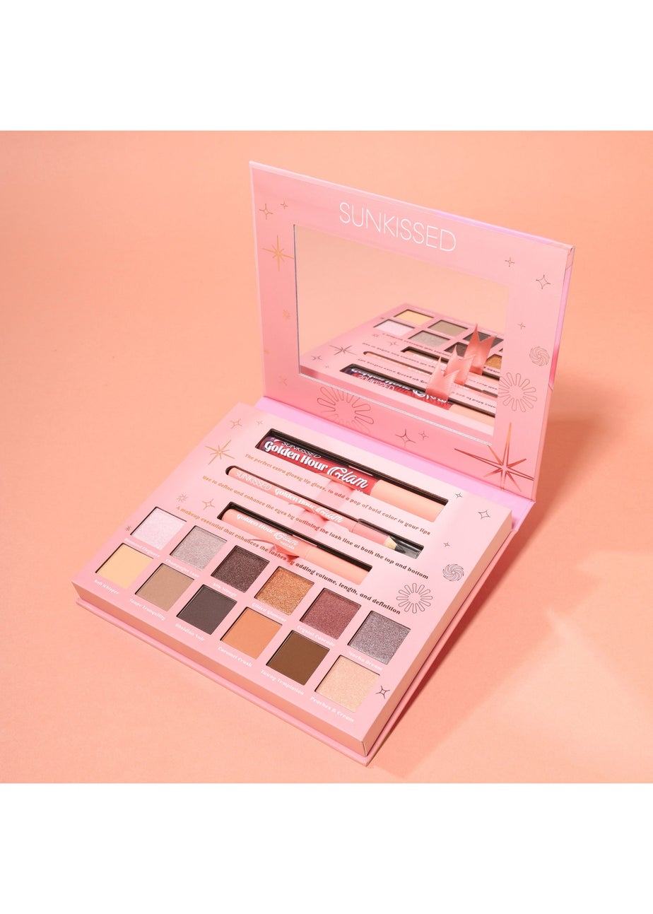Sunkissed Golden Hour Glam Makeup Gift Set