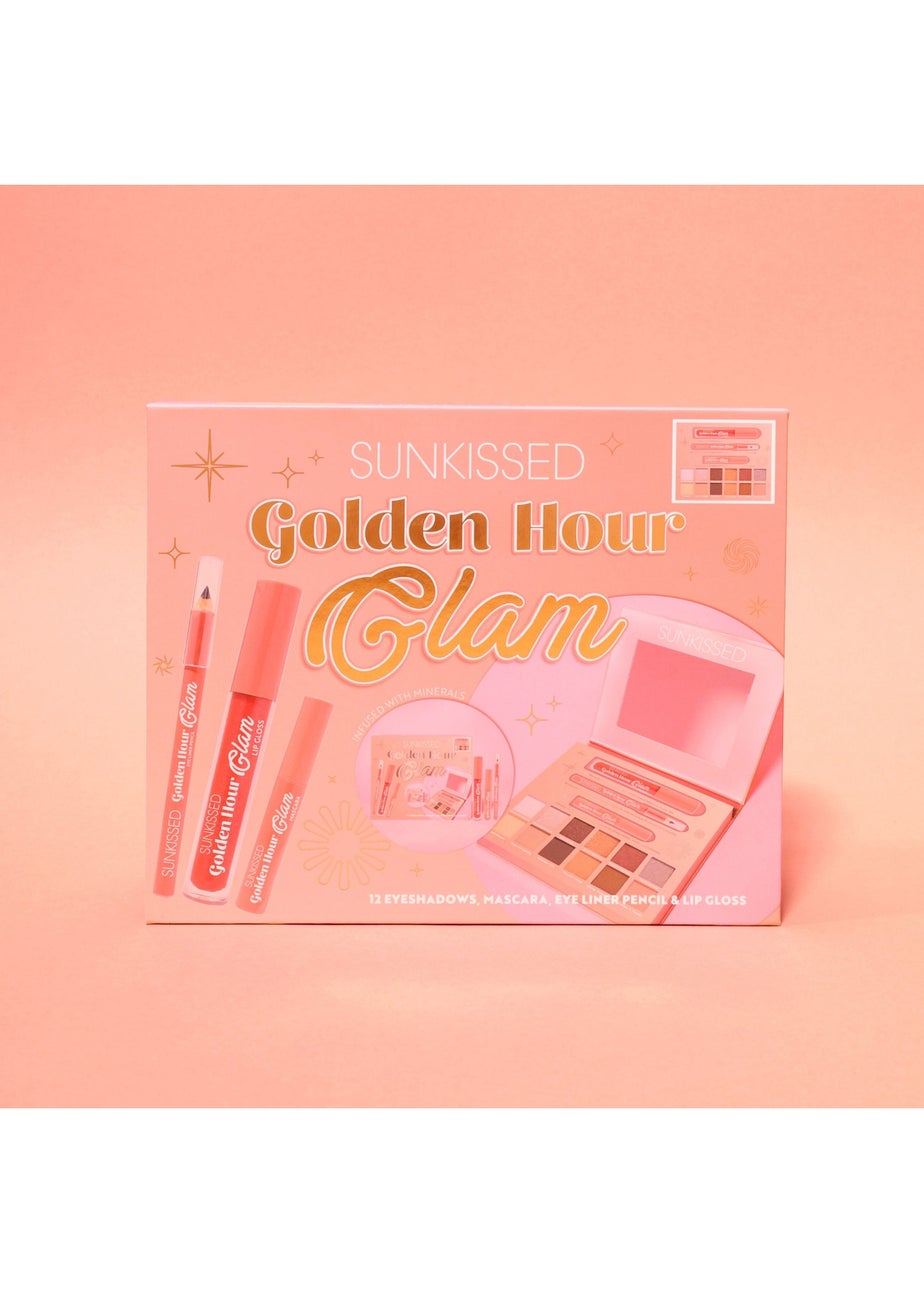 Sunkissed Golden Hour Glam Makeup Gift Set