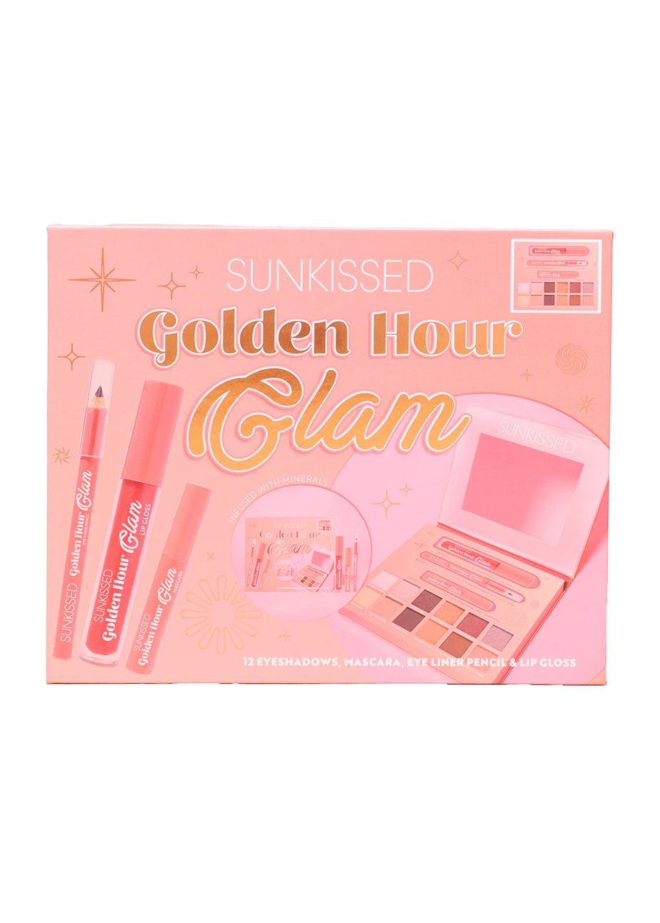 Sunkissed Golden Hour Glam Makeup Gift Set
