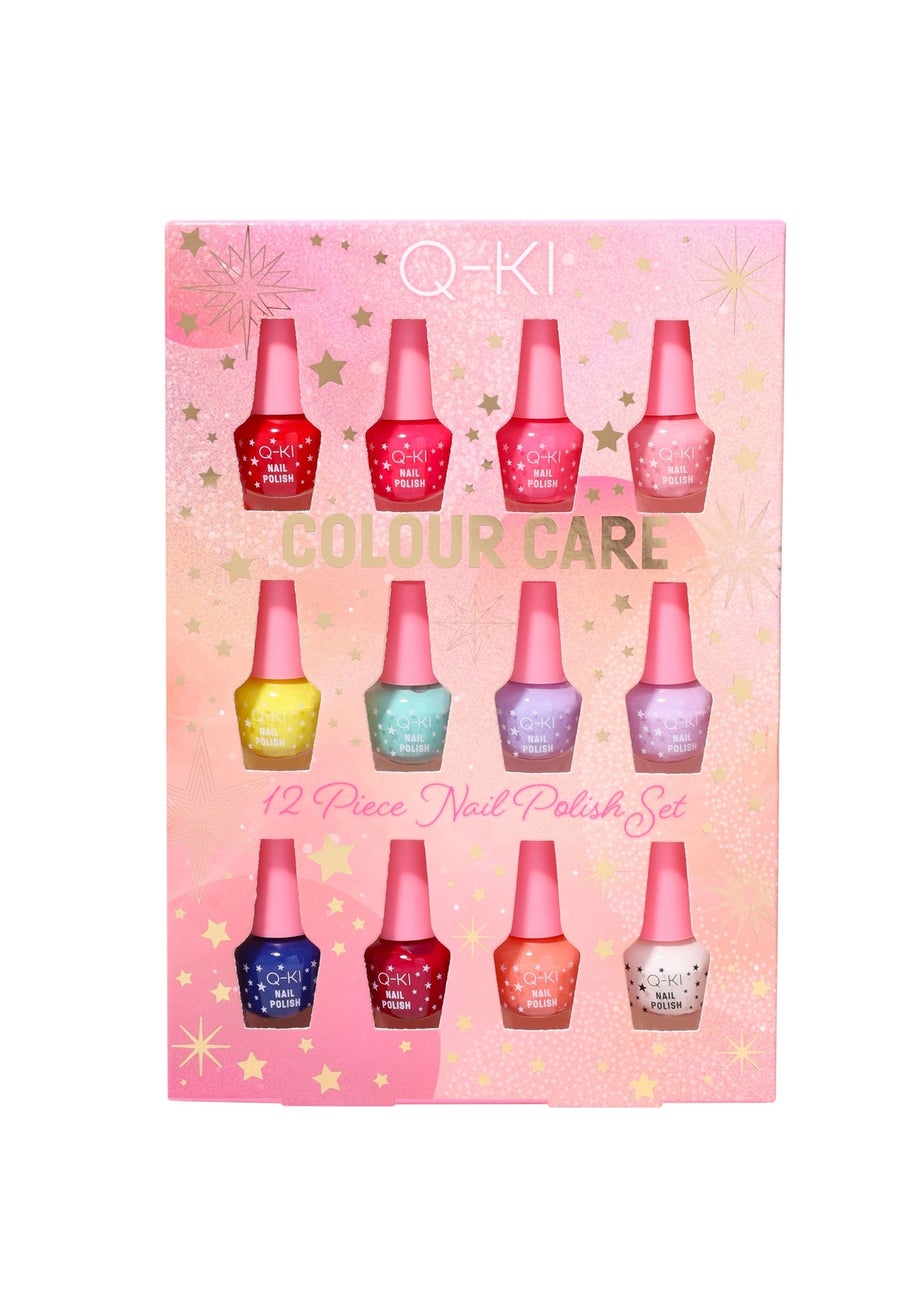 Q-KI Colour Care Nail Polish Gift Set 12 PCS