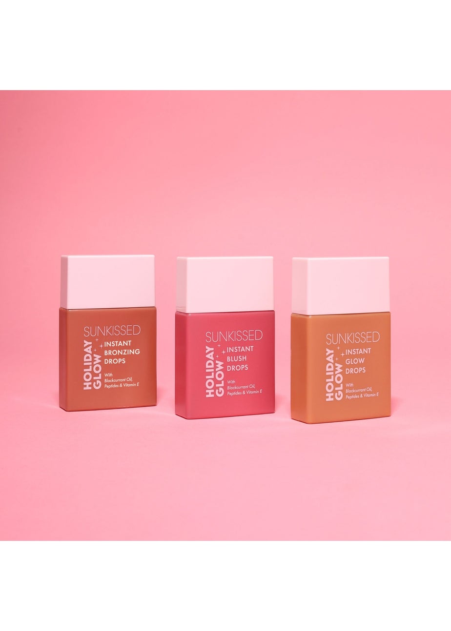 Sunkissed Holiday Glow Makeup Gift Set 3PC