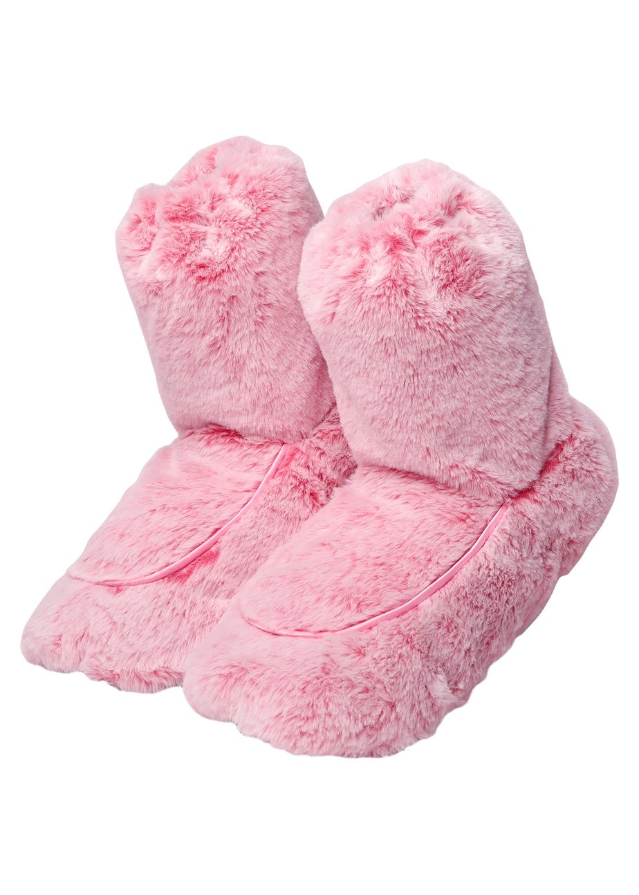 Kind Edit Co Utopia Super Fluffy Heatable Slippers Lavender Scented