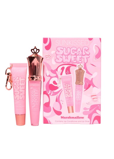 Sunkissed Sugar Sweet Pink Lip Conditioner & Lip Gloss Duo Marshmallow